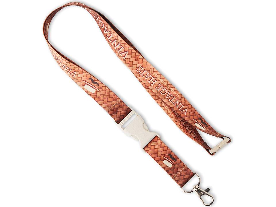 Custom-Made Sustainable RPET Lanyard for Sublimation – Fully Custom Design 5