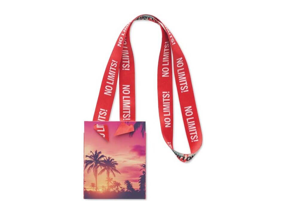 Custom-Made RPET Lanyard with Badge Holder and Patented Hook-Free Design – Fully Custom Design 3