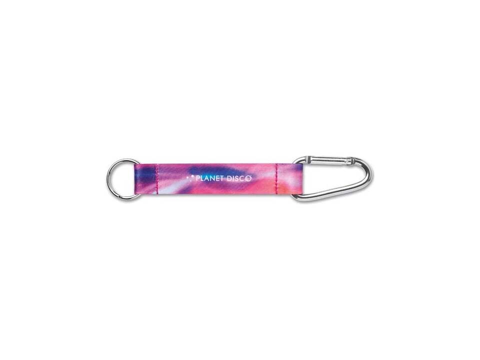 Custom-Made Keychain with Carabiner and Printed Strap – Fully Personalized Design 5