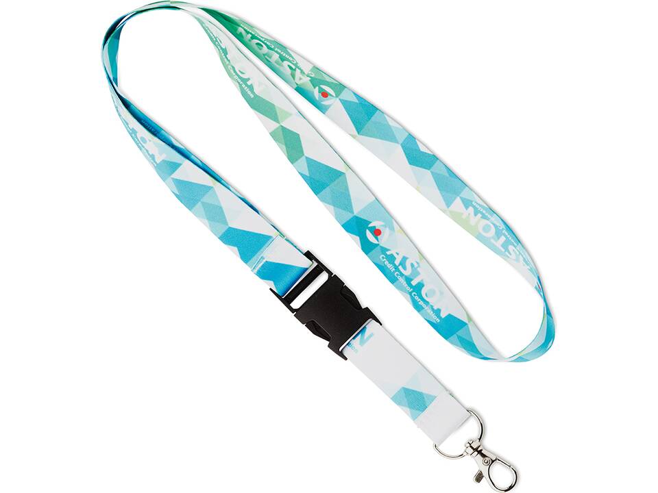 Custom-Made Polyester Lanyard with Sublimation Print – Fully Custom Design 4