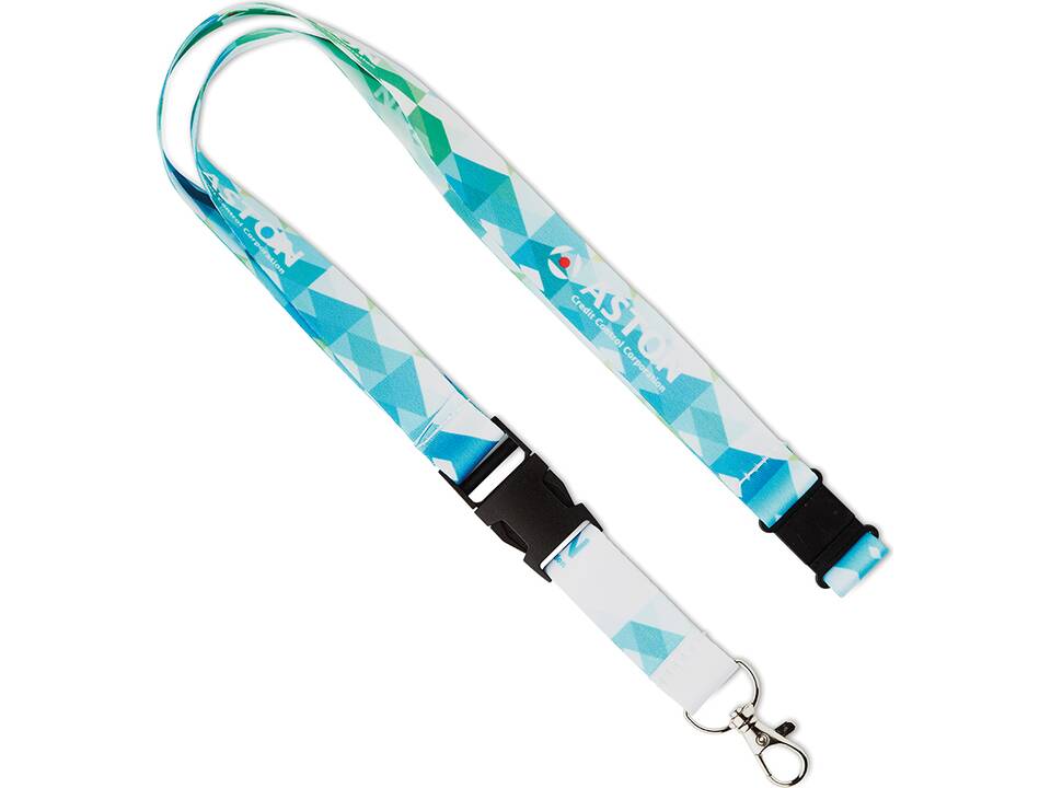 Custom-Made Polyester Lanyard with Sublimation Print – Fully Custom Design 5