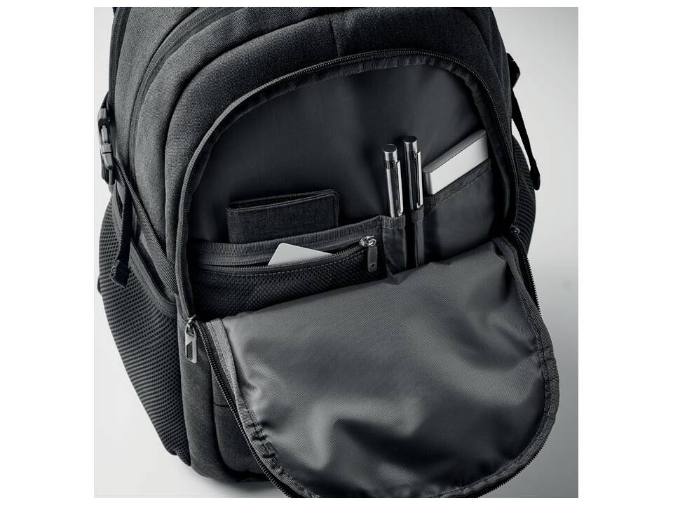 600D RPET laptop backpack 2