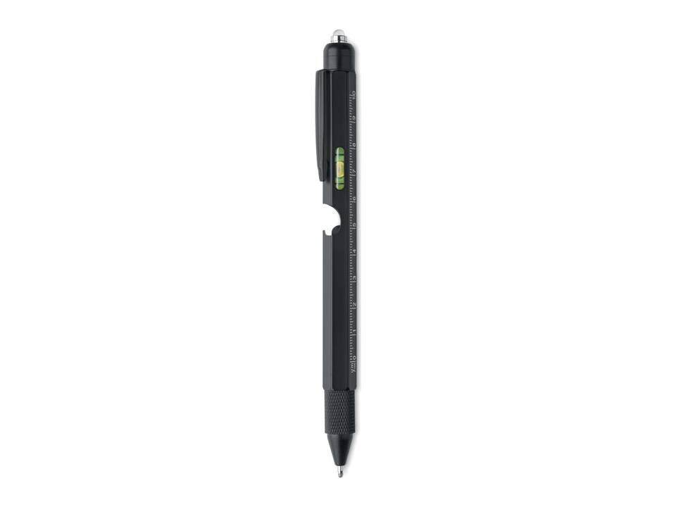 Spirit level pen with ruler 4