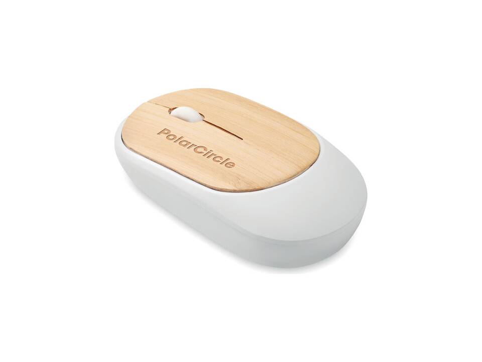 Wireless mouse in bamboo 4