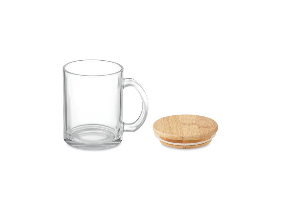 Recycled glass mug 300 ml 1