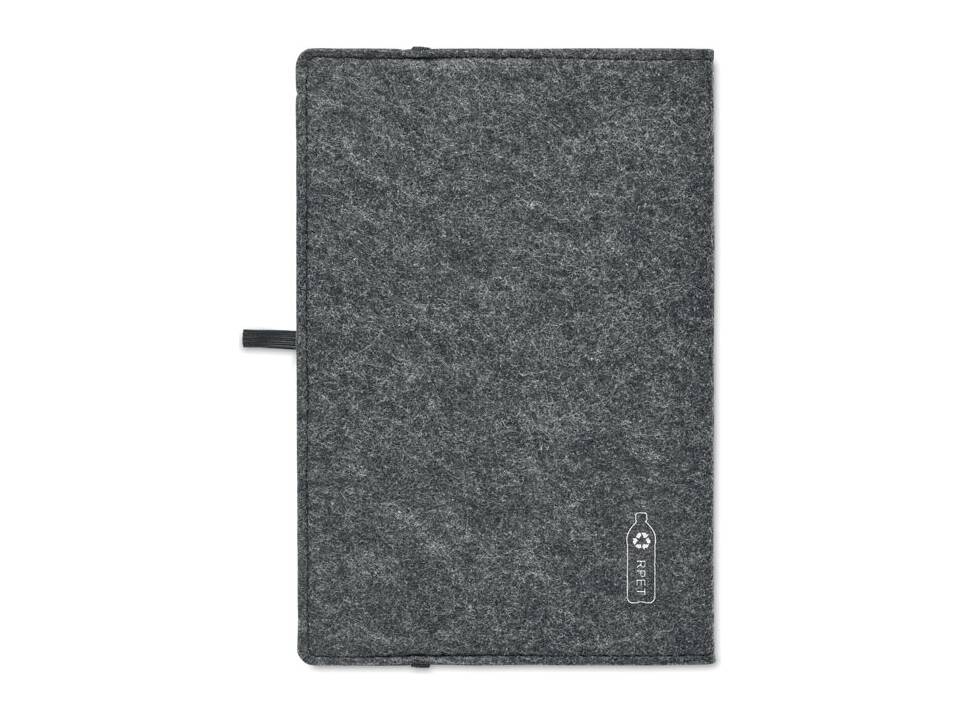 A5 notebook RPET felt 5