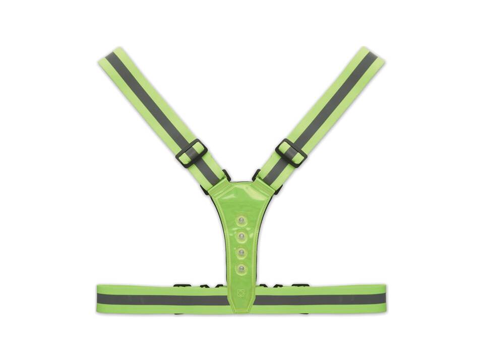 Reflective body belt with LED 2