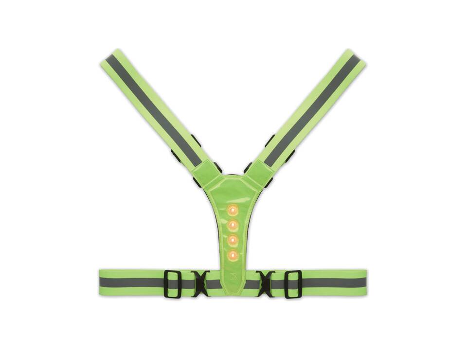 Reflective body belt with LED 1