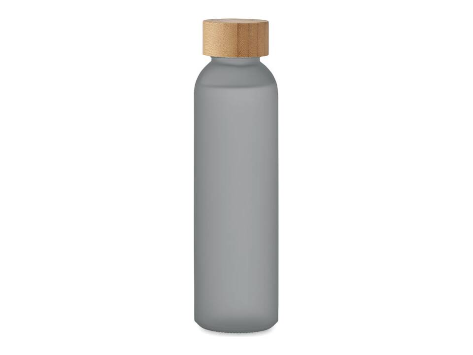 Frosted glass bottle 500ml 14