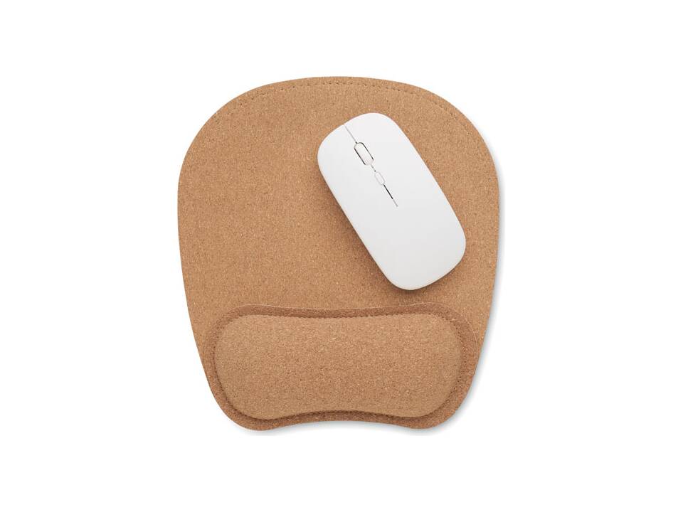Ergonomic cork mouse mat 2
