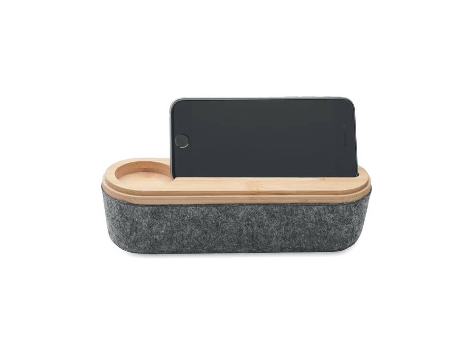 RPET felt pencil case with lid 1