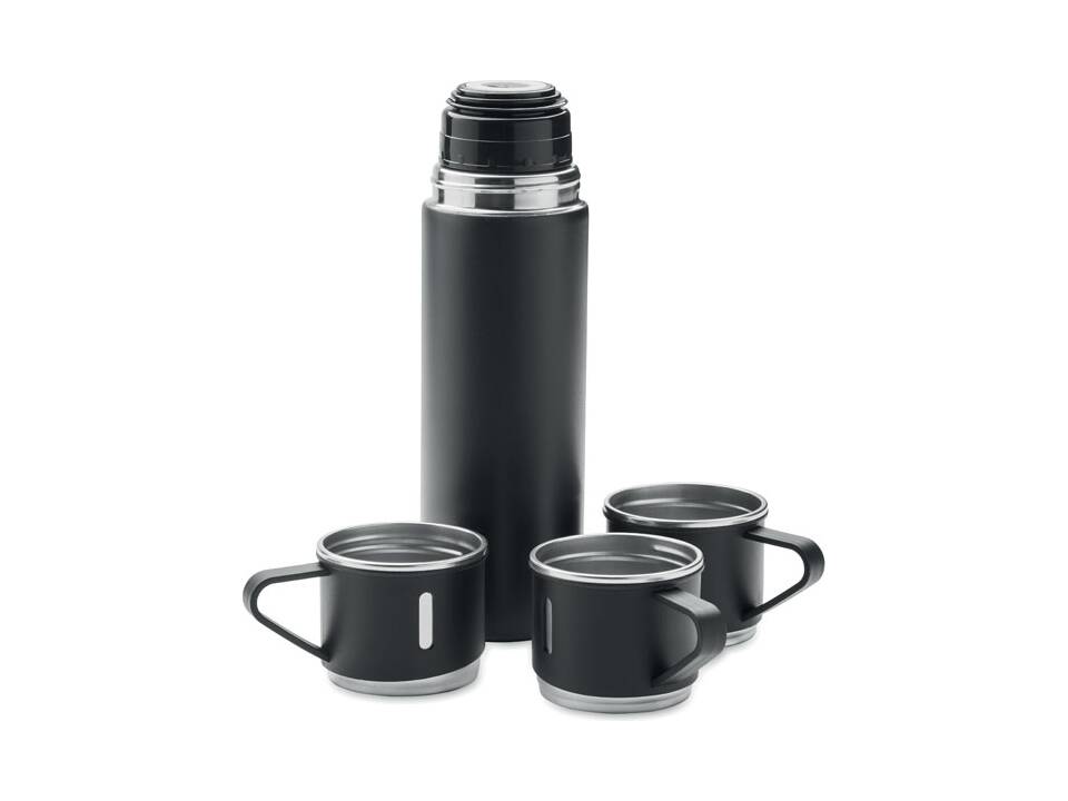 Double wall bottle and cup set 3