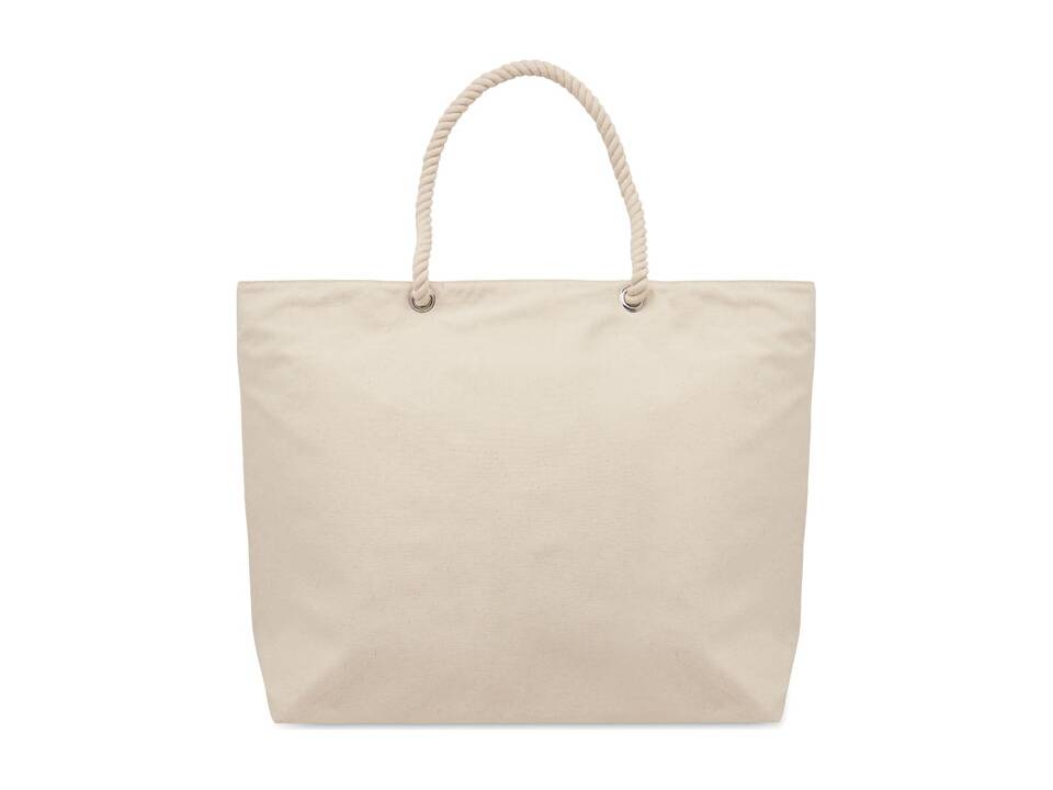 Beach cooler bag in cotton 1