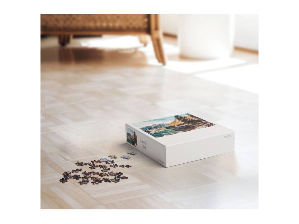 500 piece puzzle in box 3