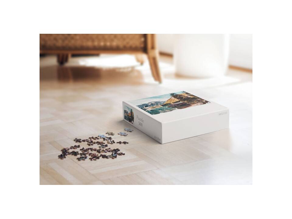 500 piece puzzle in box 6