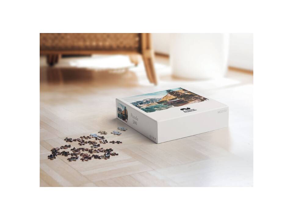 500 piece puzzle in box 7