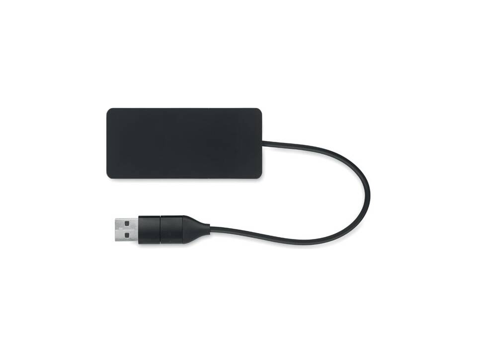 3 port USB hub with 20cm cable 1