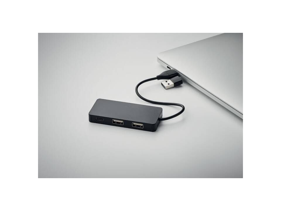 3 port USB hub with 20cm cable 3