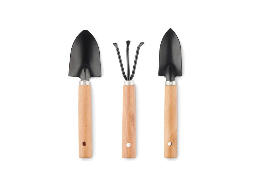 3 garden tools  in RPET pouch 1