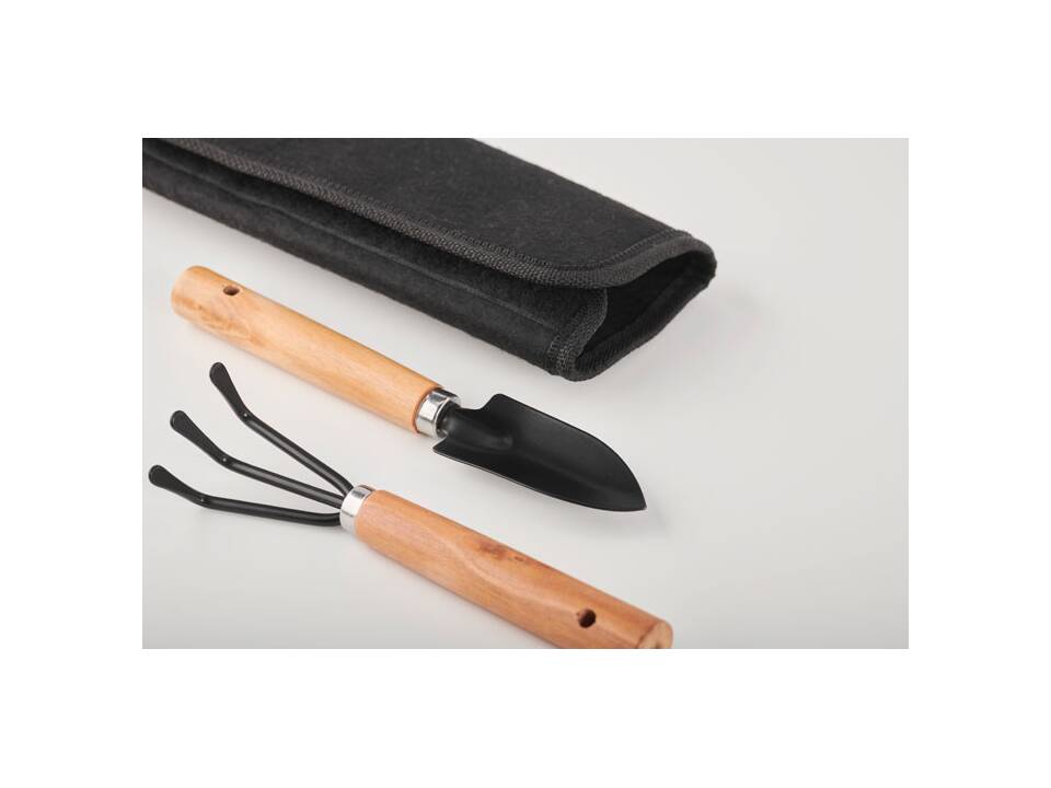3 garden tools  in RPET pouch 5