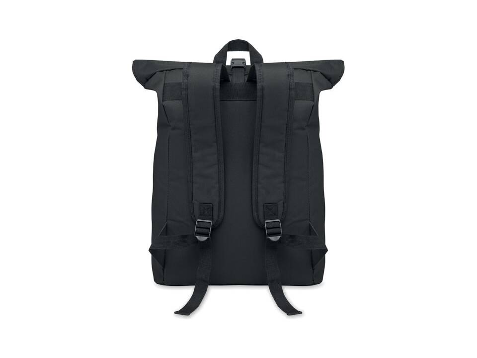 600D polyester rolltop backpack 2