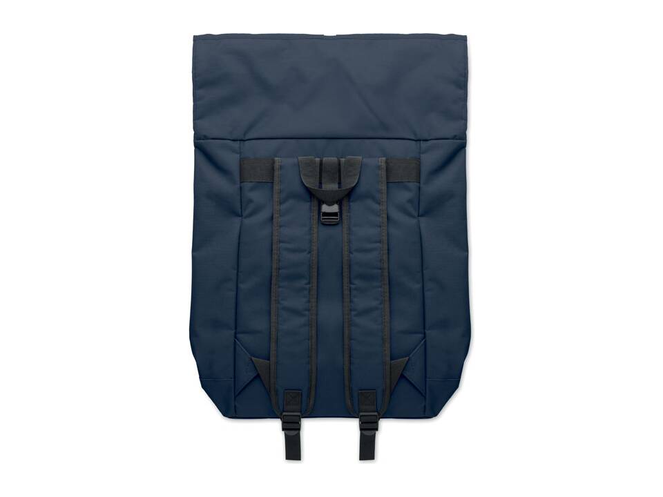 600D polyester rolltop backpack 11