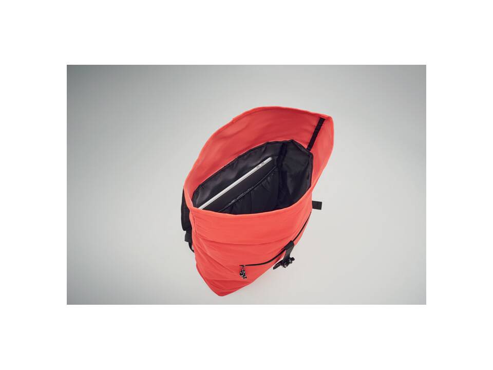 600D polyester rolltop backpack 21