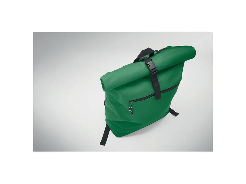 600D polyester rolltop backpack 61