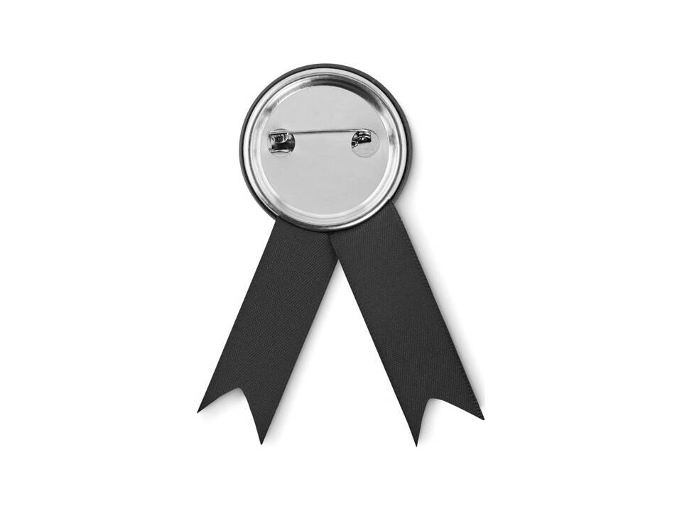 Ribbon style badge pin 1