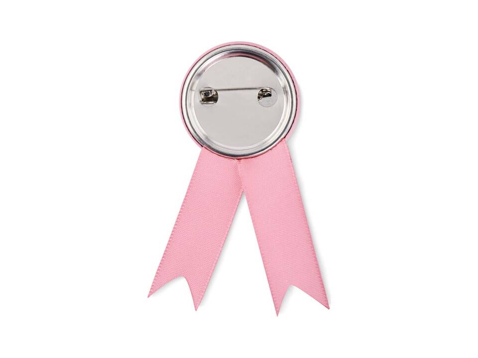 Ribbon style badge pin 14