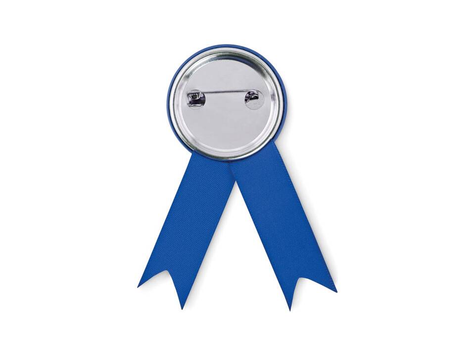 Ribbon style badge pin 19