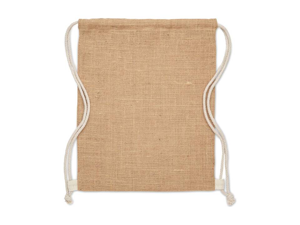 Jute drawstring bag 6