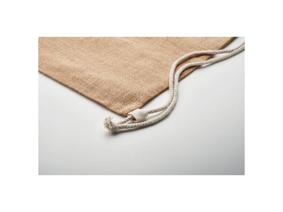Jute drawstring bag 8