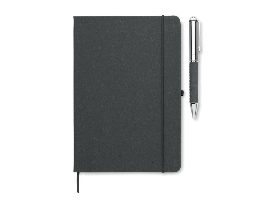 Recycled leather notebook set 5