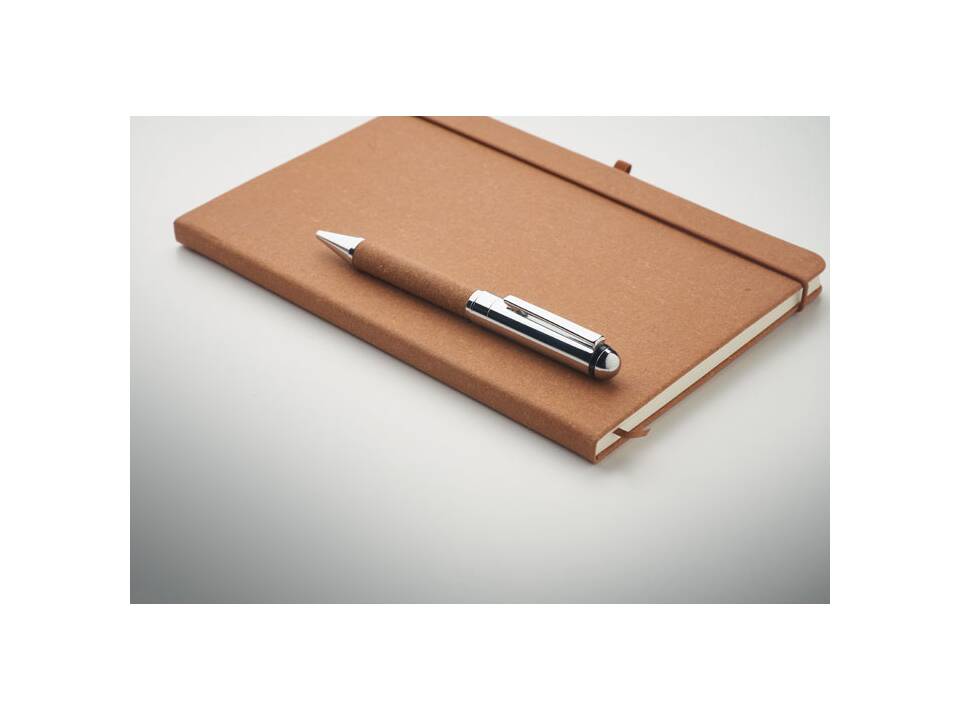 Recycled leather notebook set 10