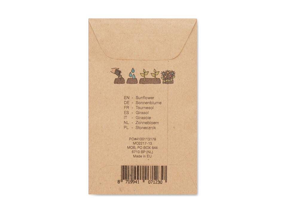 Sunflower seeds in envelope 1