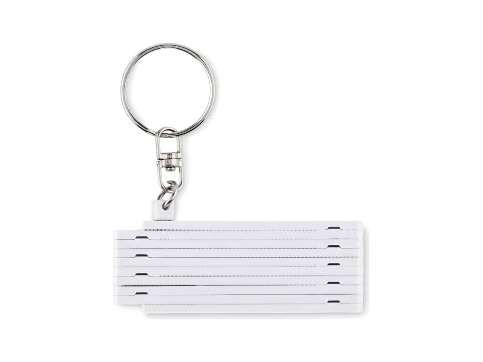 Carpenters ruler key ring 50cm 2