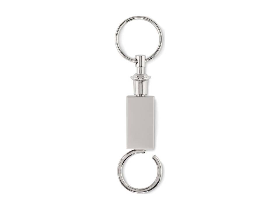 Pull apart split key ring 1