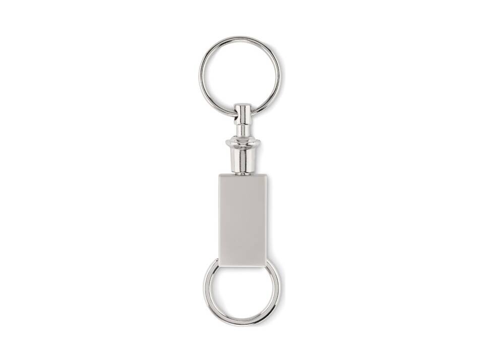 Pull apart split key ring 4