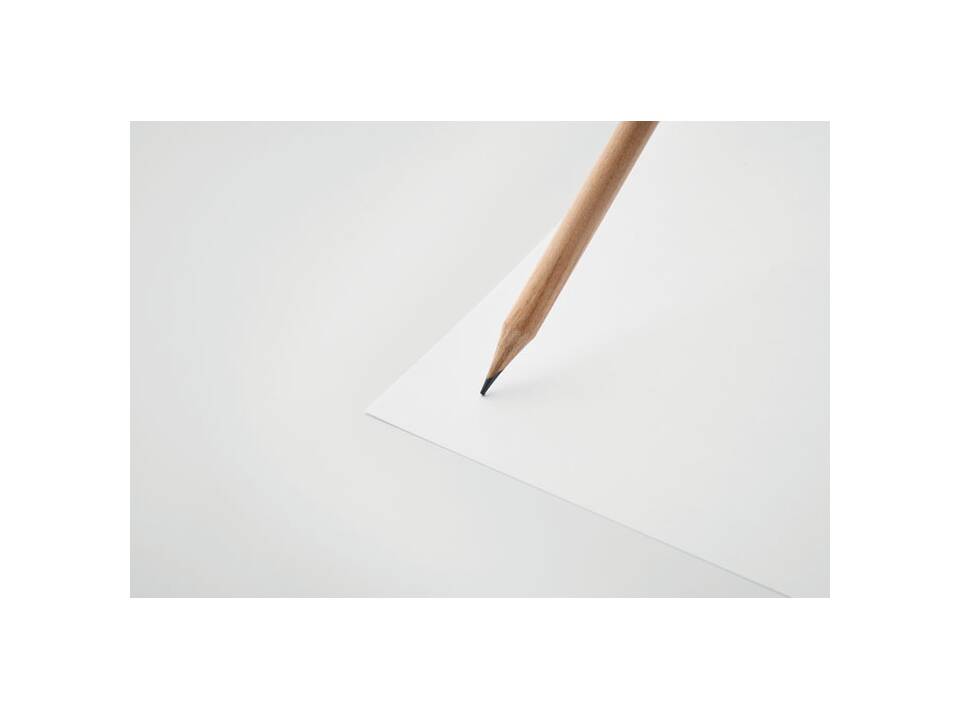 Natural pencil with eraser 7