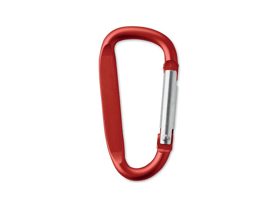 Carabiner clip in aluminium. 7