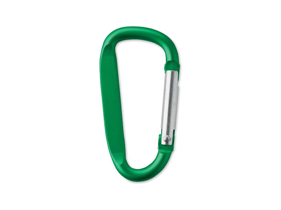 Carabiner clip in aluminium. 9