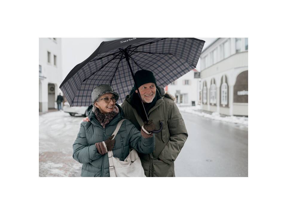 23 inch foldable chequered umbrella 7