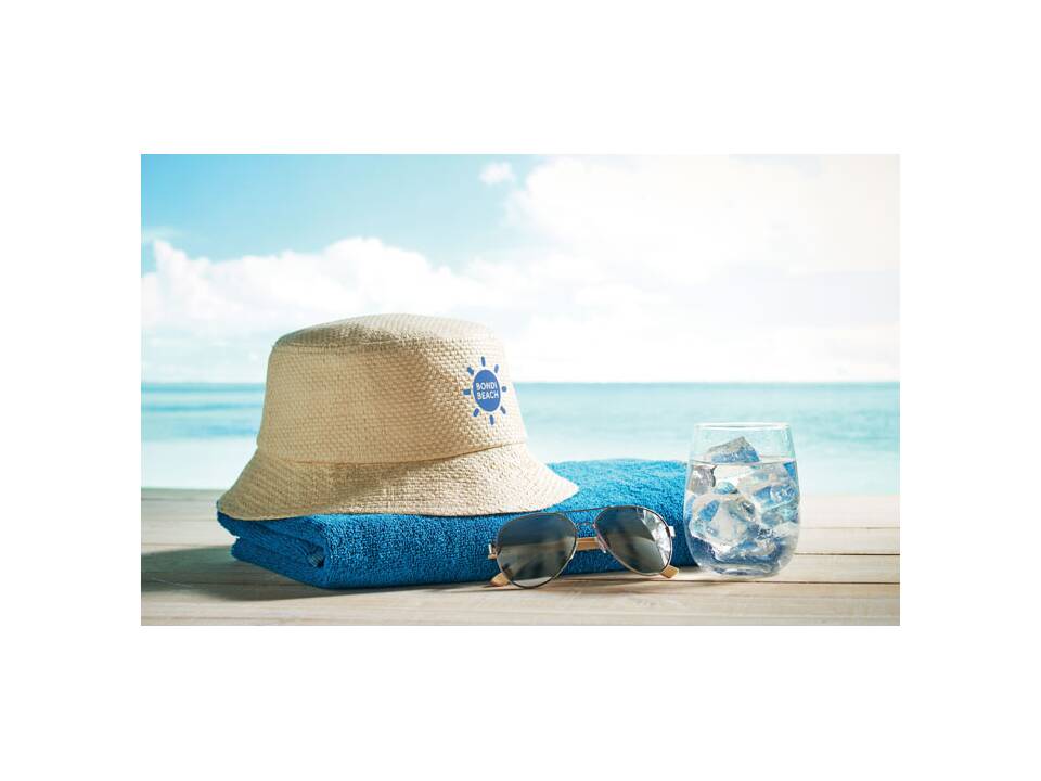 Paper straw bucket hat 14