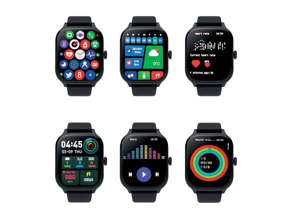 Smart wireless health watch square 7