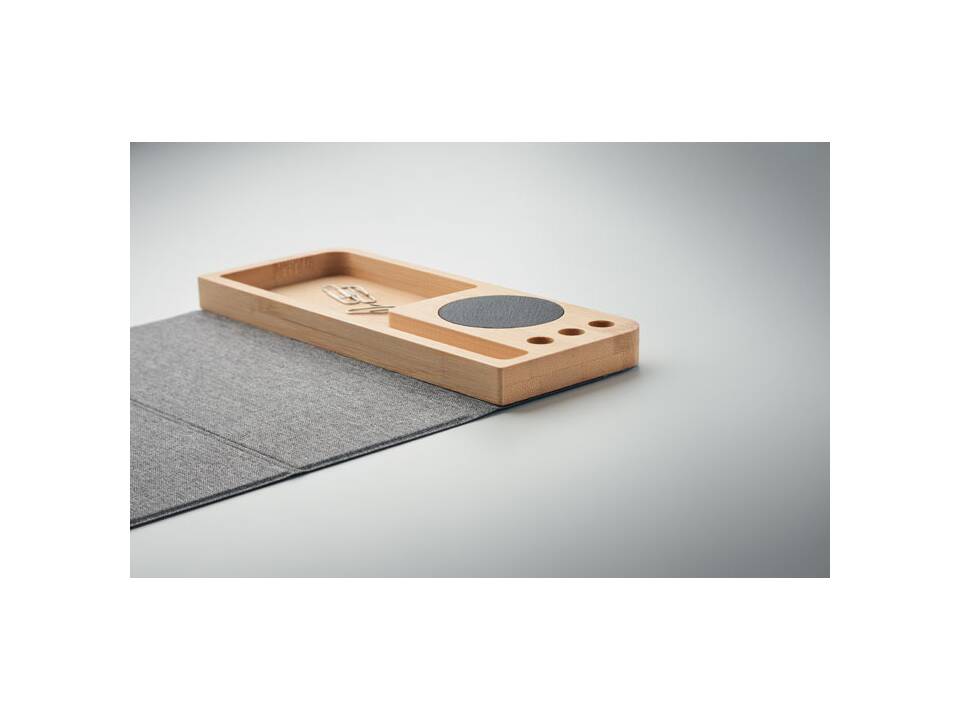 Wireless charger in bamboo 15W 7