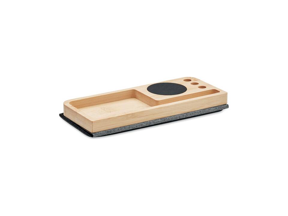 Wireless charger in bamboo 15W 4
