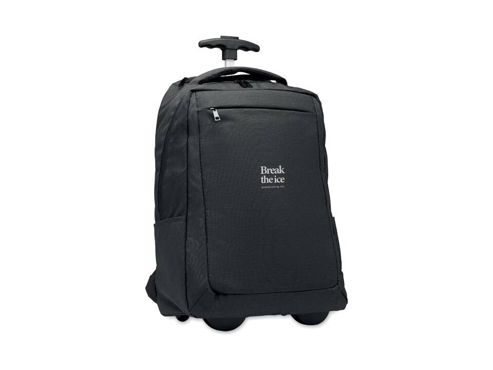 600D RPET backpack trolley 1
