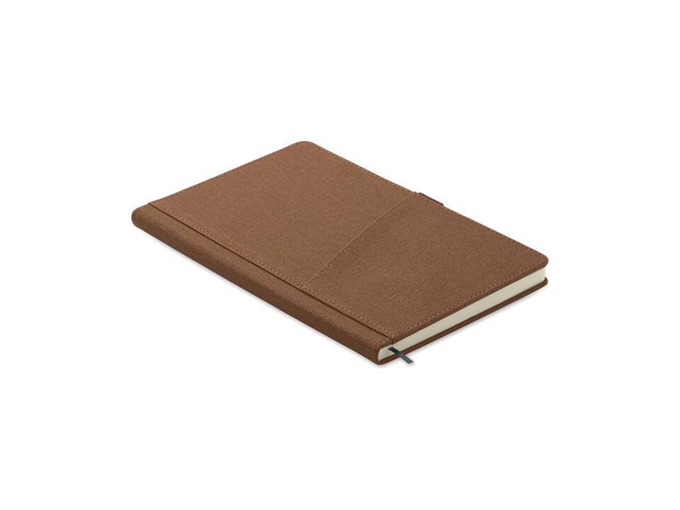 A5 notebook PU front pocket 2