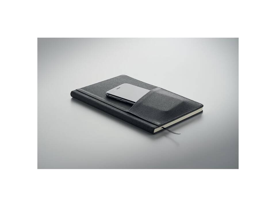 A5 notebook PU front pocket 20